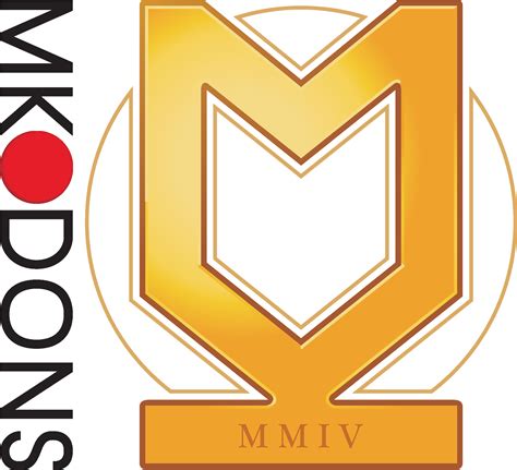 Milton Keynes Dons Fc Logo Vector Ai Png Svg Eps Free Download