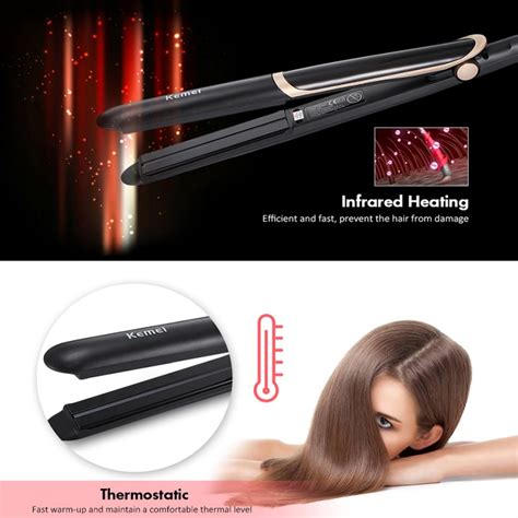 Kemei Km 2219 Essential Straight And Curler Straightener For Women