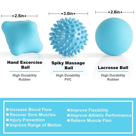 Posture Magic Massage Ball Set Hyz01 For Myofascial Trigger Point