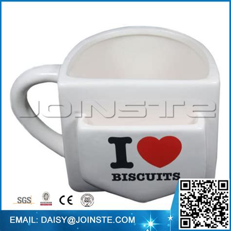 China Ceramic Biscuits Mugceramic Mug With Biscuit Pocketmug With