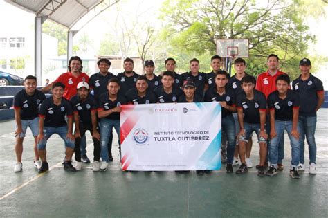 Tec Tuxtla Abandera A La Delegación Deportiva Para El Evento