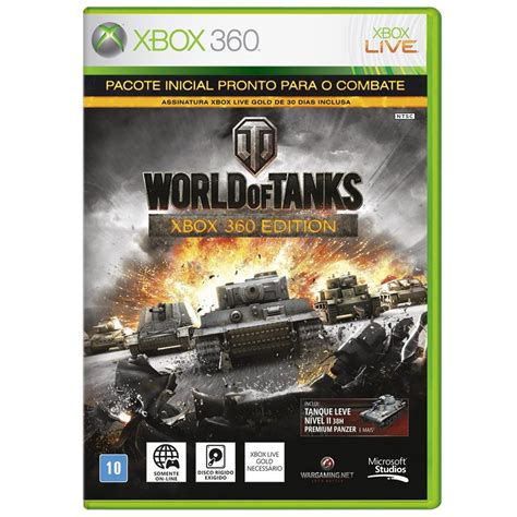 World Of Tanks Xbox Jogo Online Novo Original Lacrado R Em