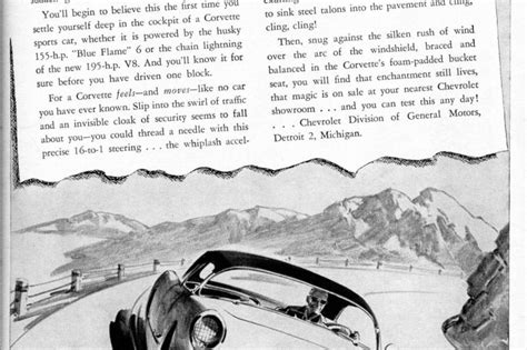 1955 Corvette Posters Archives