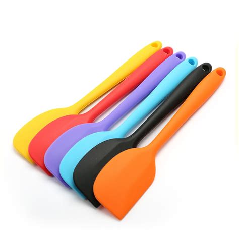 Pcs Silicone Kitchen Spatula Pastry Tools Set Baking Spoon Spatula