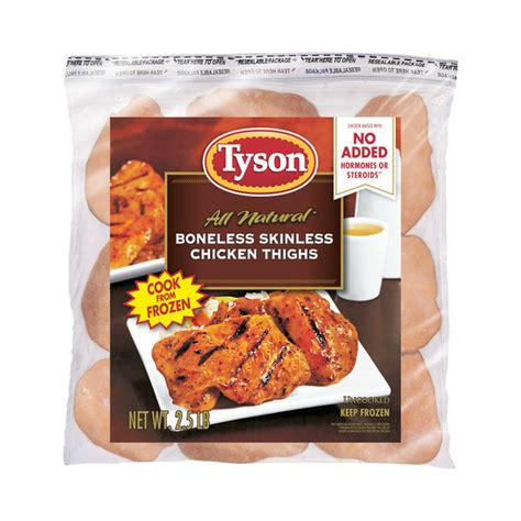 Tyson Boneless Skinless Chicken Thighs