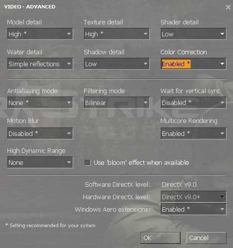 Counter Strike Source Best Settings For High Fps