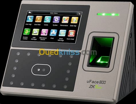 POINTEUSE BIOMETRIQUE ET EMPREINTE ZKTeco UFACE800 Alger Algérie