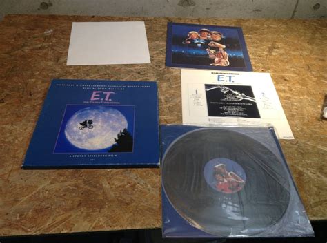 傷や汚れありw220408 016A5 E T The Extra Terrestrial LP Box レコード ポスター付 マイケル