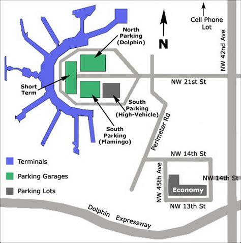Miami Airport Diagram