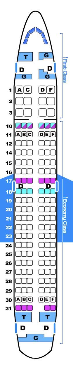 Seat Map Boeing B737 SeatMaestro