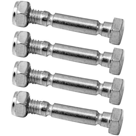 Powersmart 4 Pack Shear Bolts With Hex Nuts For 2 Stage 212cc