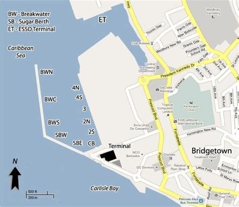 Bridgetown (Barbados) cruise port schedule | CruiseMapper