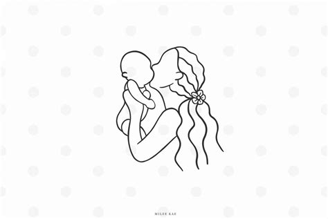 Mother Baby Svg 450 SVG PNG EPS DXF In Zip File Creating SVG Cut