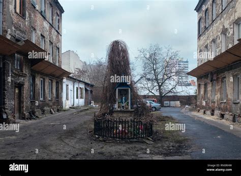 Warsaw Praga District Stock Photo Alamy