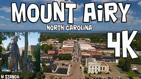 Mount Airy Nc K Main Attractions Home Of Andy Griffith Dji Mavic