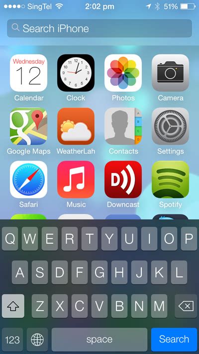 Ios7 Home Screen