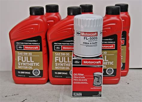 2011 2023 Ford 3 5 EcoBoost Motorcraft Full Synthetic Oil Change Kit