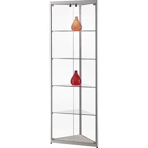 Glass Cabinet With Led Ceiling Spotlight 1 X 5 W Height 2000 Mm Kaiserkraft Ie