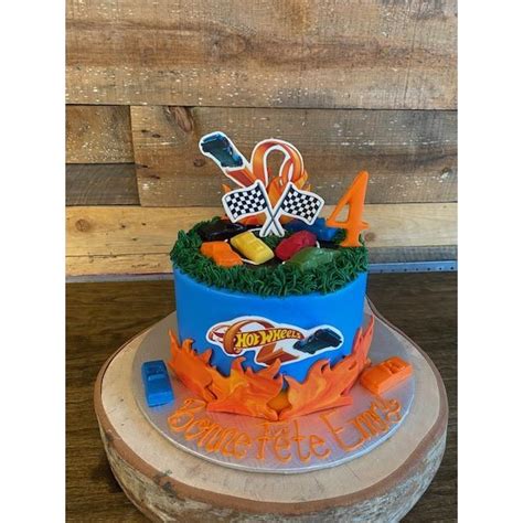 Gâteau Hot Wheels Créations Gourmandes