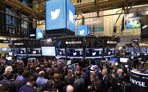 Trading begins on the Twitter Inc. IPO on the floor of the New York ...