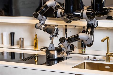 Future is served: £248k robot kitchen promises to cook your favourite meals — and tidy up ...