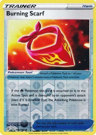 Esp Burning Scarf Uncommon Reverse Holo Playset