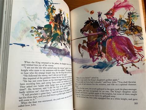 Grimms Fairy Tales Illustrated By Janusz Grabianski 1967 Etsy