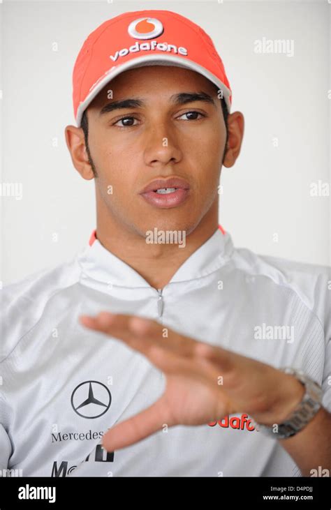 Reigning Formula One World Champion Lewis Hamilton Gives An Interview