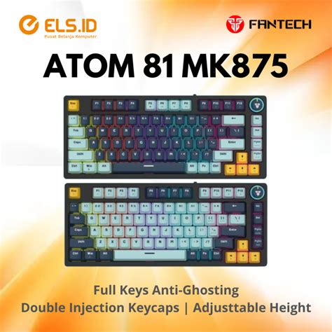 Jual Fantech Atom 81 Mizu Mk875 V2 Keyboard Gaming Mechanical Shopee