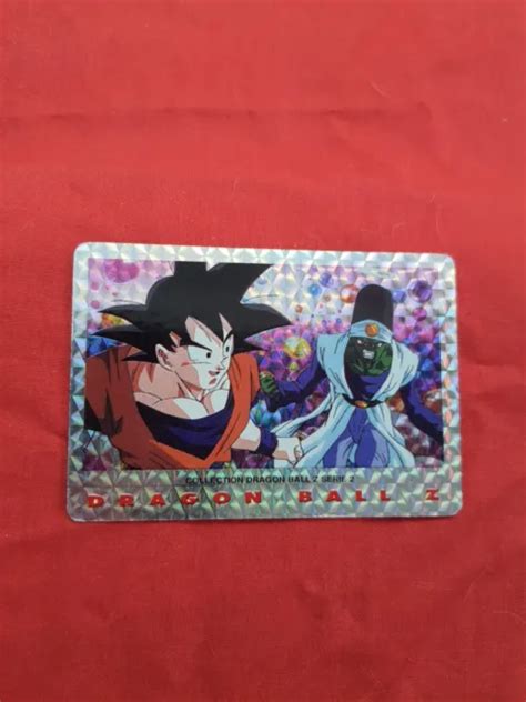 CARTE DRAGON BALL Z Card Dbz Serie 2 1989 N 42 Sangoku Et Paikuhan EUR