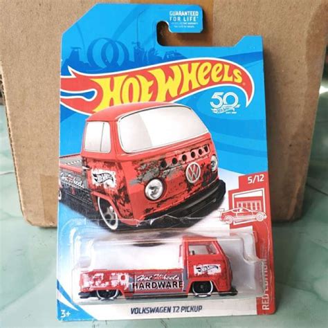 Promo Hot Wheels Volkswagen T Pickup Red Edition Vw Diskon Di Seller Venomancer Store