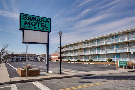 Oceanfront Motel Sahara Ocean City Maryland boardwalk budget motels