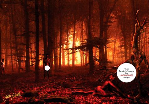 In The Woods Erotic Gay Male Nude Art Etsy