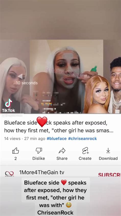 1more4thegain On Twitter Blueface Side Speaks After Exposed How