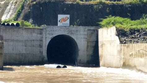 Penampakan Terowongan Bendungan Pammukkulu Di Kabupaten Takalar Lokasi