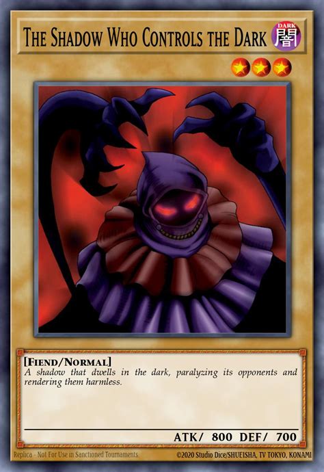 The Shadow Who Controls The Dark Yu Gi Oh Card Database Ygoprodeck