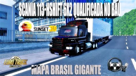 Euro Truck Simulator Scania Hshift X No Ba Qualificada Mbg