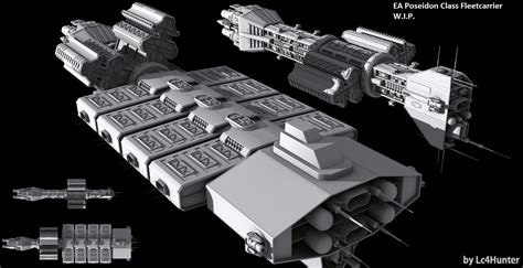 Ea Poseidon Class Carrier Wip By Lc4hunter On Deviantart