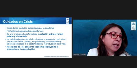 PNUD Chile on Twitter AHORA Elizabeth Guerrero Asesora en Género