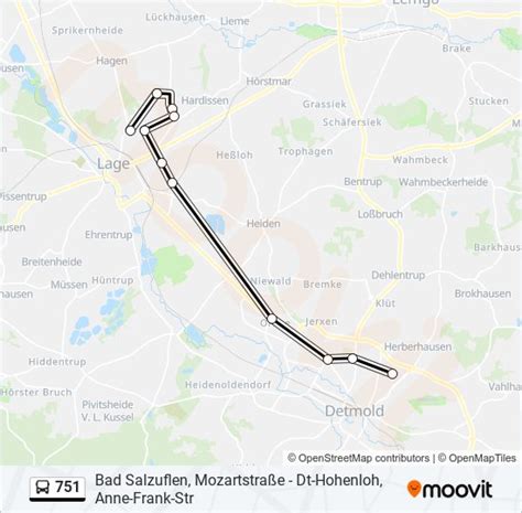 751 Route Schedules Stops Maps Lage Boelckestraße Updated