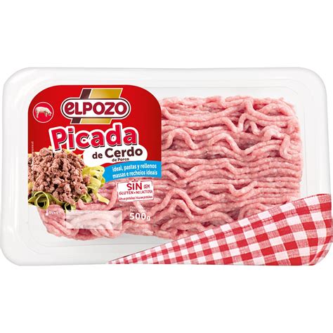 Preparado De Carne Picada Burger Meat De Cerdo Sin Gluten Y Sin Lactosa