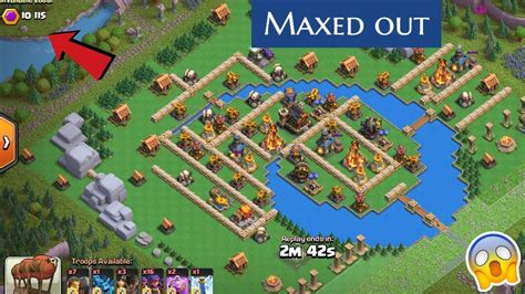 Completely Maxed 101k Wizard Valley With Strong Layout Finished In 2 Attacks🔥clan Capital⭐4k