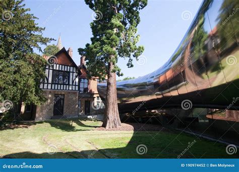 Entrance Of St Anthonys Timber Framed Tudor Style Building On The