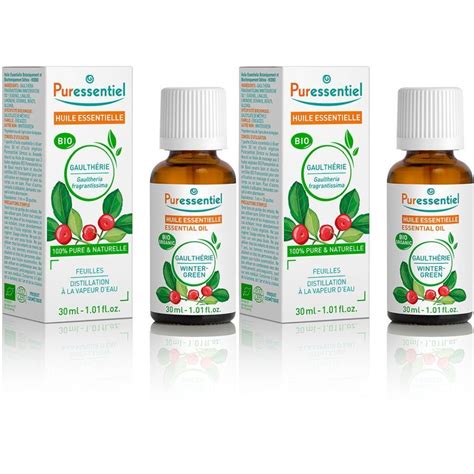 Puressentiel Huile Essentielle Gaulth Rie Bio X Ml Redcare Pharmacie