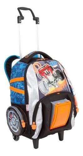 Mochila Azul Hot Wheels 2 En 1 Wheels 17z Straps MercadoLibre
