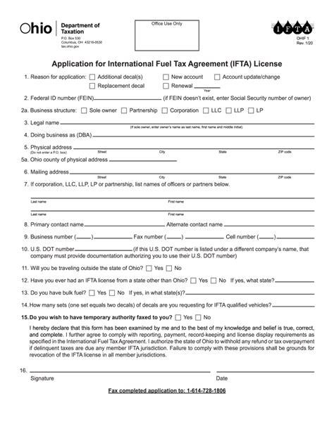 Ohio State Tax Fillable Form Printable Forms Free Online