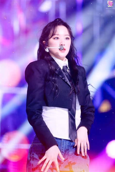 220327 Gi Dle Shuhua Tomboy At Inkigayo Kpopping