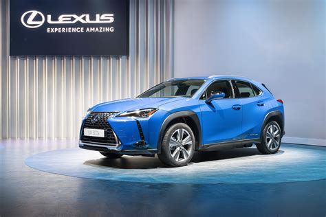 European Debut For The Lexus Ux 300e Battery Electric Vehicle At The