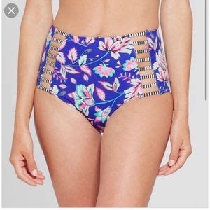 Shade Shore Swim Shade Shore Bikini Hight Waisted Cutout Bottom