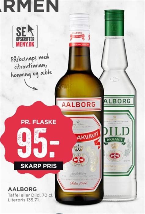 AAlborg Dild Akvavit Snaps MENY Marts 2023 Alle Tilbudsavis